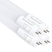 LED ATOMANT Confezione da 4 Tubo LED 120cm 18W, CCT (Selettore di Colore Bianco Caldo)