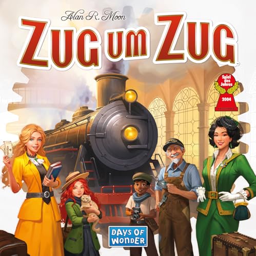 Days of Wonder, Zug um Zug (Refresh), Familienspiel, 2-5 Spieler, 8+ Jahre, 30-60 Minuten, Deutsch – Bild 3