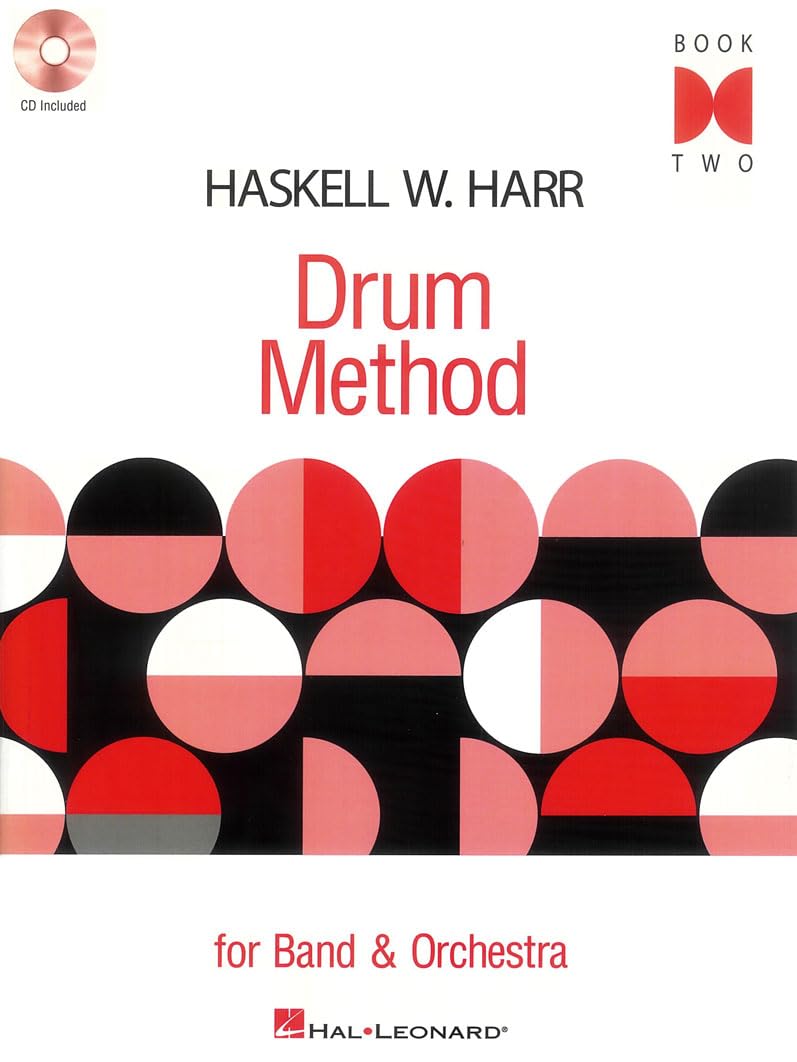 Haskell W. Harr Drum Method - Book Two Book/Online Audio