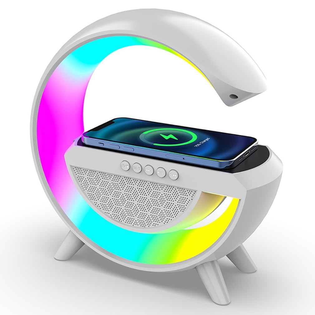 Lumière intelligente de machine sonore et réveil lever du soleil pour gros dormeurs