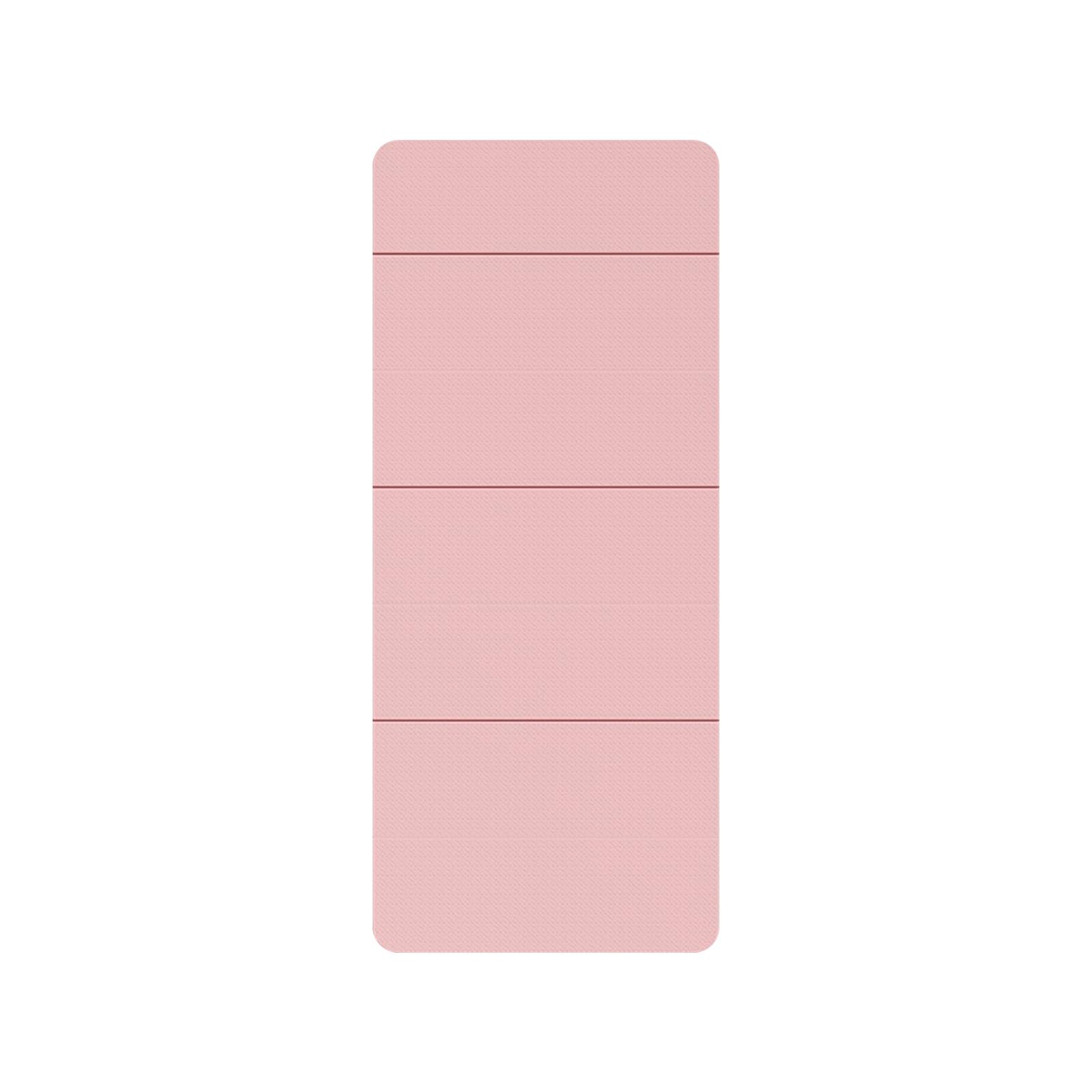 Esterilla de Yoga Plegable,Colchoneta Antideslizante de Alta Densidad Ligera,Women Men Exercise Mats for Home Gym,para Actividad Diaria,Deporte en Casa,con Bolsa de Almacenamiento