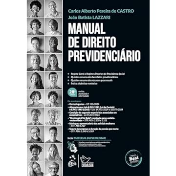 Capa do livro Manual de Direito Previdenciário - 28ª Edição 2025