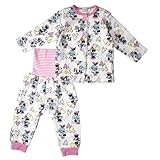 [タキヒヨー] パジャマセット ミッキー ミニー カーズ プリンセス アナと雪の女王 キルト 前開き 腹巻 ベビーパジャマ 腹巻付き ベビー 男の子 女の子 90