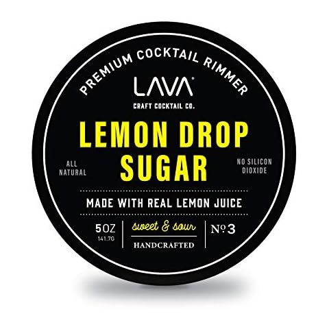 LAVA Premium Lemon Drop Sugar Cocktail Rimmer Cover