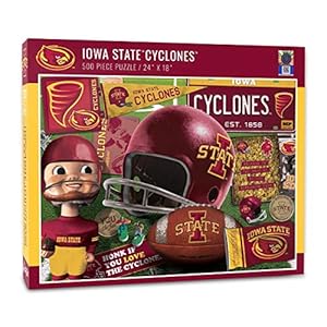 YouTheFan NCAA Iowa State Cyclones Retro Series Puzzle – 500 Pieces