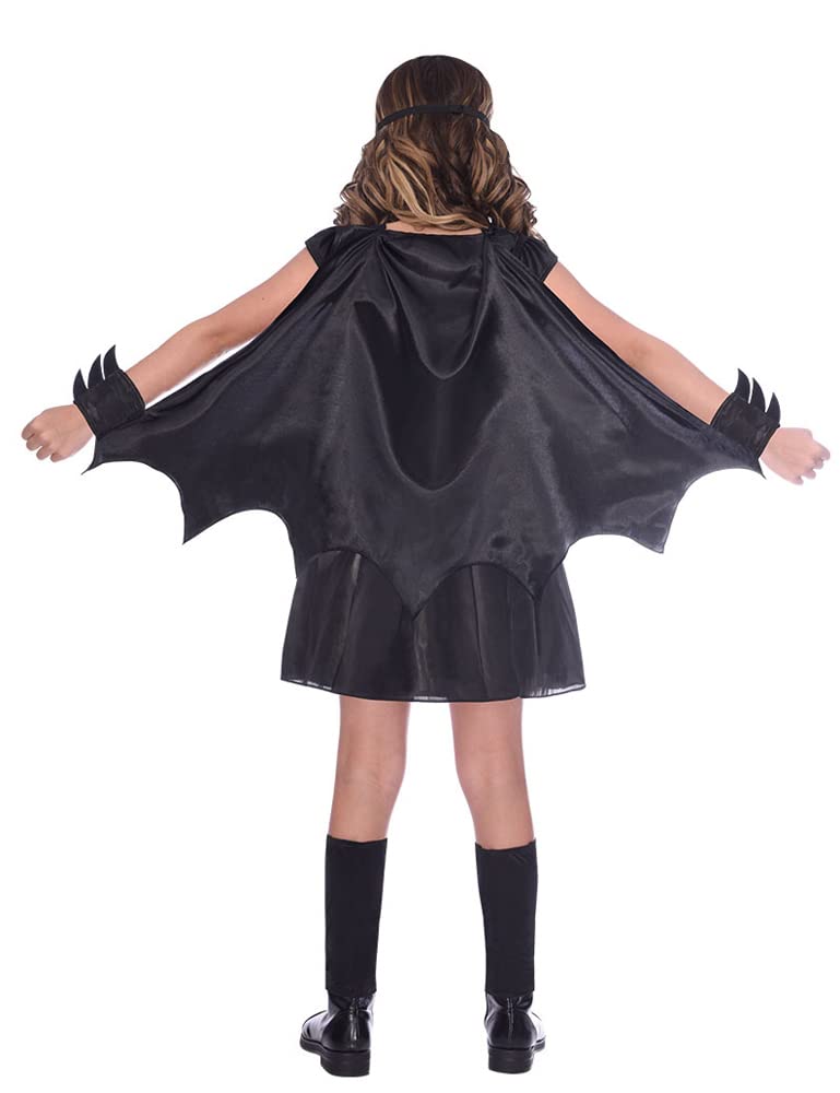 Amscan 9906067 kostium dla dziewczynek Batgirl (wiek 6-8 lat) - 1 szt.