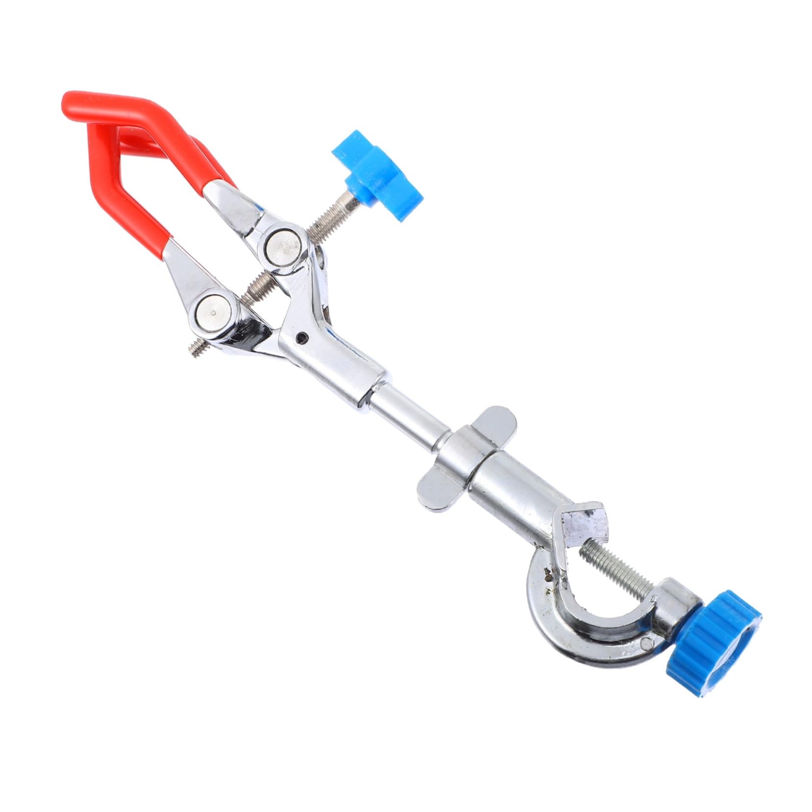 Zerodeko 3 Pezzi Pinza da Laboratorio Articolazioni per Tubo e Morsa con Rivestimento Antiscivolo per Sperimentali Stabilità e Sicurezza