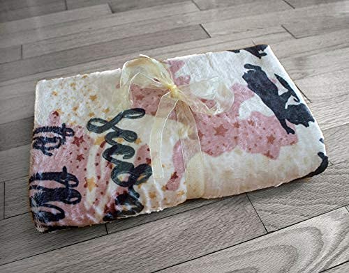 Image of Peter Pan Minky Baby Blanket - Handmade Disney-Inspired Pink Nursery Gift, Soft Baby Shower Present (Pink Minky)