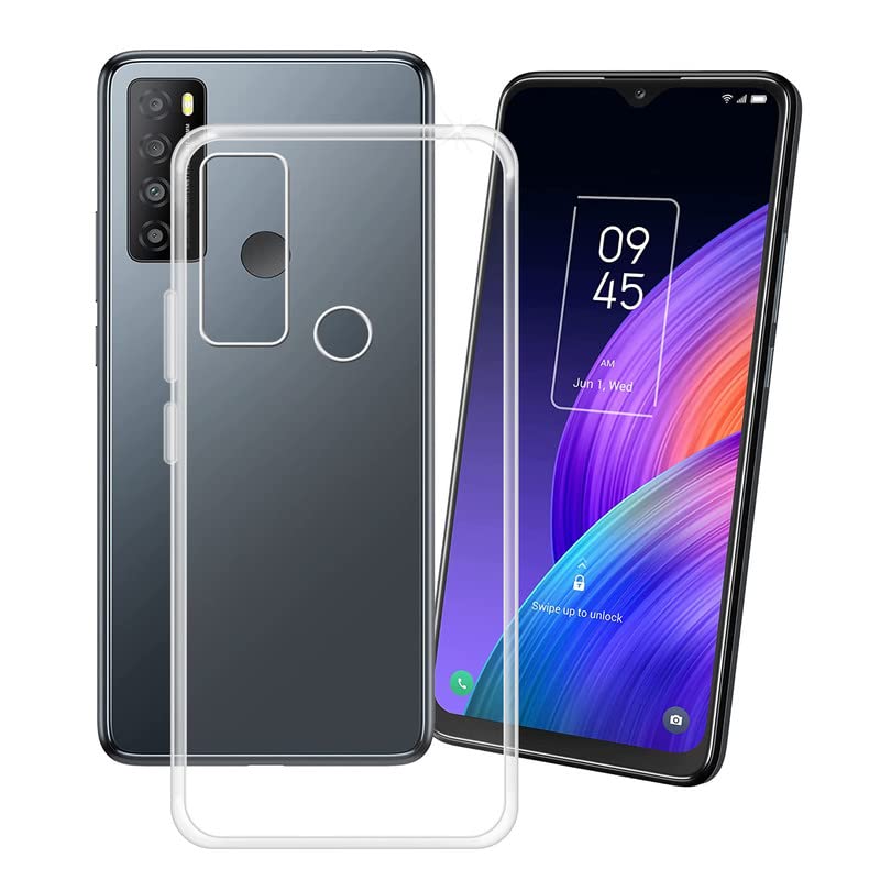 Custodia Per TCL 30 XL Con Cordino Regolabile – Cover Rosa Morbida E Sottile Anti Ingiallimento