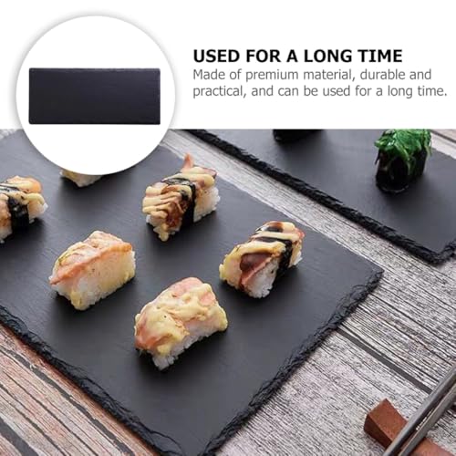 Plato multiusos natural para sushi y postres miniatura 3