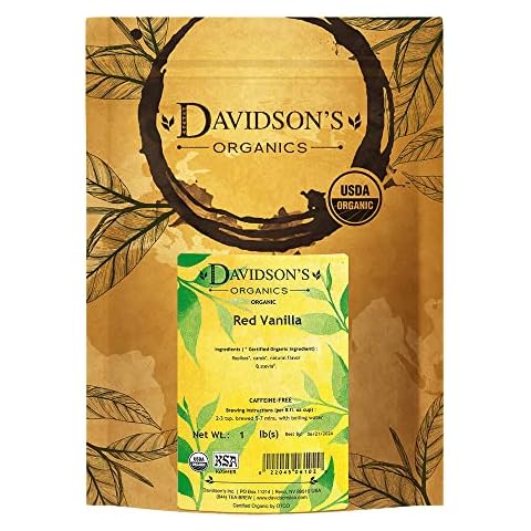 Davidson's Red Vanilla Loose Leaf Tea Cover