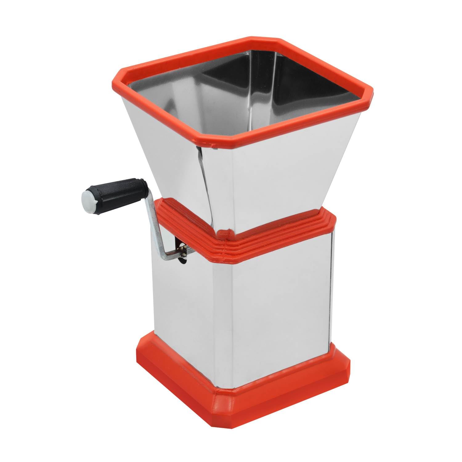 ACTIONWARE Jumbo Chilly Cutter - Silver Stainless Steel Blade & Body - Manual Food Slicer