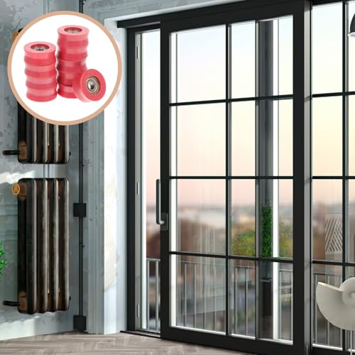 Rodillos de ranura tipo nailon SOIMISS para guías de armarios de cocina y baño 5