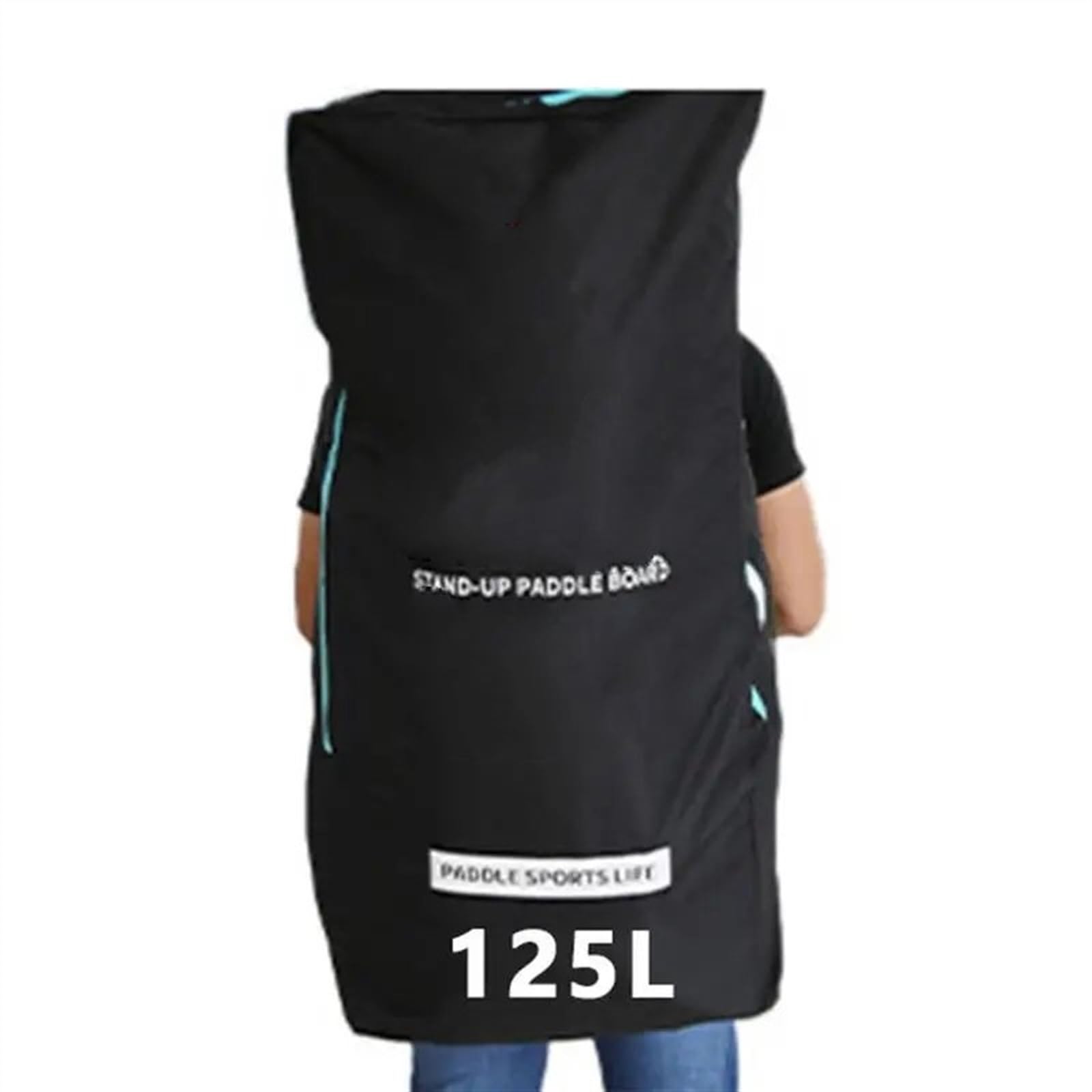 Surfboard Tasche Cover Surfboard Deck Bag 125L Paddleboard-Rucksack für aufblasbares Paddleboard SUPStand Up Board Tragetasche Reisetragerucksack mit Schaumstoffpolster