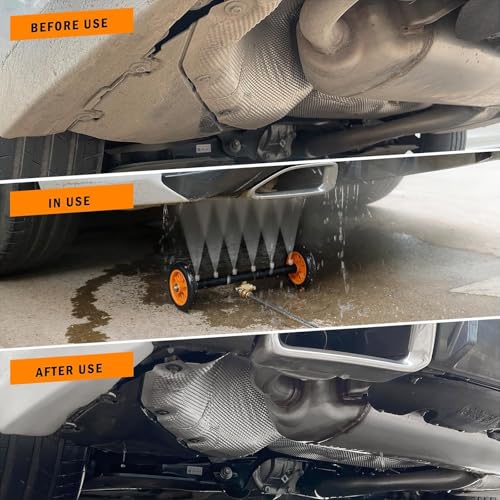 Filetage de 1 4" pour buse multi-trous résolvant le nettoyage difficile des bas de caisse