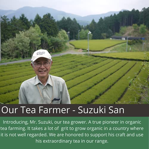 Ocha & Co. Organic Gyokuro – Shade Grown Japanese Loose Leaf – Smooth Umami-Rich Aromatic Organic Green Tea From Japan, 100G/3.5Oz. #TOP4