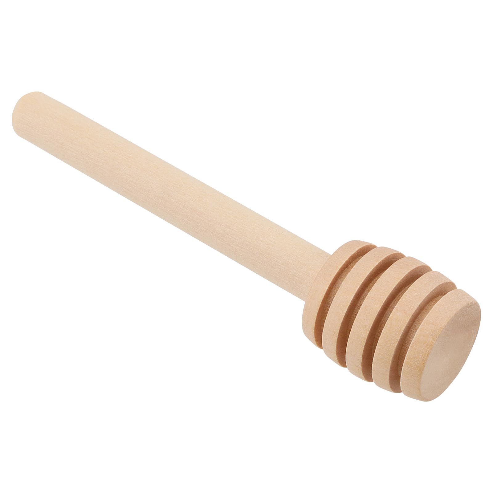 100 bastoncini di legno per miele, 8 cm, mini cucchiaio da miele, mescolatore per mescolare il miele, in legno, per erogare barattoli di miele, raccolta miele, miele, pioggerella miele