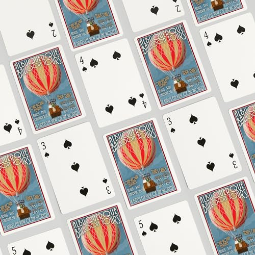 Baraja de póker vintage Albuquerque, 52 cartas miniatura 4