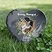 Giantbighands Personalized Cat Memorial Stone with Stand - Custom in Loving Memory Gifts for Loss of Cat, Pet Memorial Stone with Photo Name Date, Bereavement Sympathy Gift for Dog Cat Horse Lover