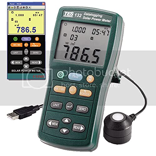 Tes 132 Solar Power Meter (Datalogging) #TOP1