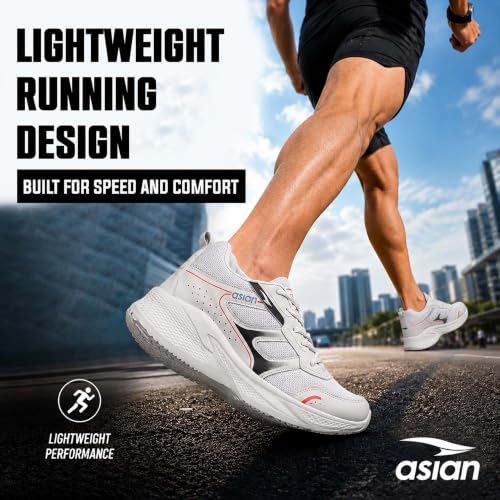 Image of ASIAN Toofan-02 Men's Sports Shoes | Breathable Upper, Steady Grip Sole, Lightweight Shoes for Gym & Daily Use