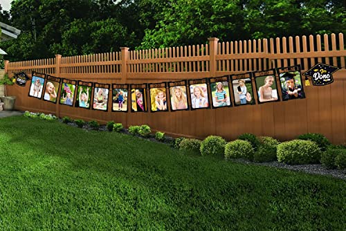 Image of Graduation Decorations 2026 2027 Class of 2026 Photo Banner for High School Party Decorations K-12 5x7 Picture Banner for Graduation Party Supplies K018