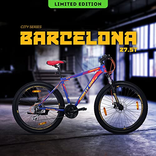 Image of NINETY ONE E Cycle Series (Barcelona - Blue Red, 27.5T - 21 Speed)