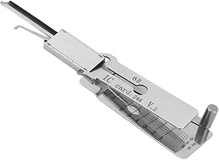 Civilian Decoder, 2 in 1 Stainless Steel Handheld Hook Pickup Decoder, Yale6B Single Head 6 Beads Decoder for Repair Maintenance, Powersports Too for Remove Springs O Rings