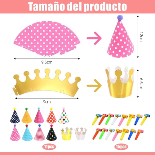 La Mejor Selección de Gorros para fiesta al mejor precio. 2 Imagen adicional