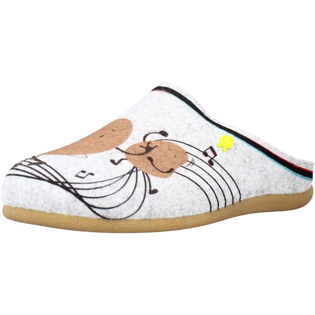 HOT POTATOES FEHRINS, Slipper Women's, Gris
