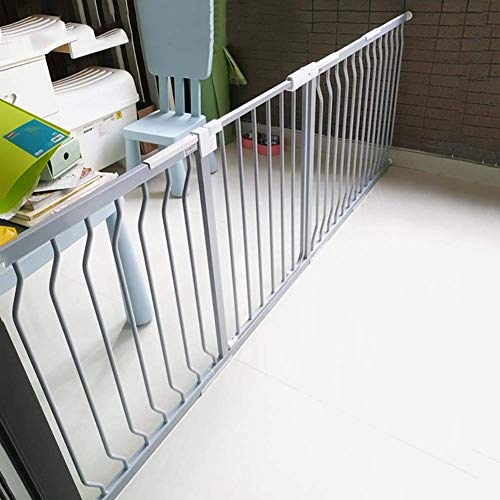 Haustierschutzgitter – Laufgitter für Hunde und Haustiere – verstellbare Indoor-Zäune für Hunde & Katzen – Türstopper & Treppengitter – Höhe 93–99 cm – Sichere Haustiereindämmung