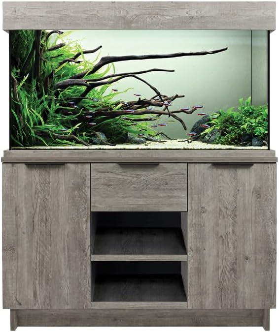 Aqua One Urban Oak Style Aquarium Fish Tank with Cabinet 116cm 230L
