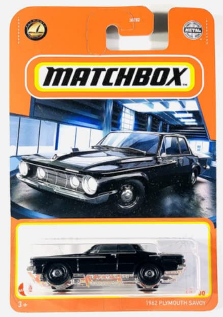Amazon.com: DieCast Matchbox 1962 Plymouth Savoy 12/100 (Black