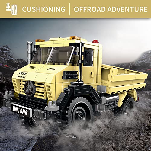 Zylegen Pickup Truck Model Building Kit,Truck Building Kit And Engineering Toy For Kids And Teen,Truck Toy Model For Kids Who Love Construction Vehicle Playsets(529Pcs) #TOP4