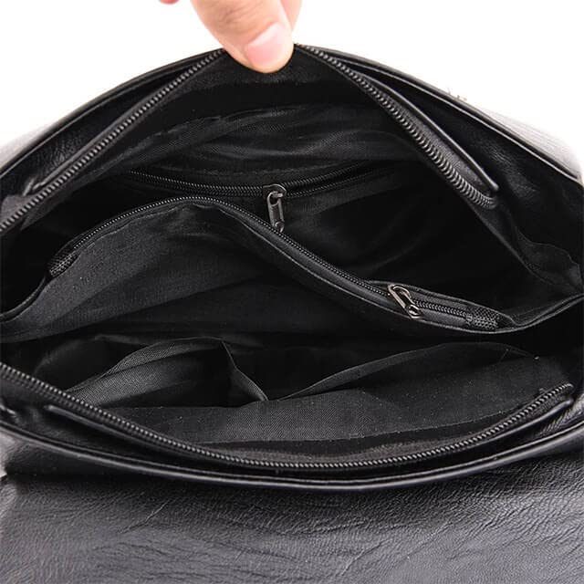 Image of Crossbody Bags for Women Mini Fashion Handbags Shoulder Bag Clutch Purses for women and girls(Color Black)