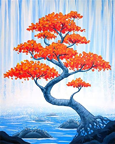 Kit DIY diamant complet arbre 60x90cm, une idée de loisir créatif originale à offrir aux adultes