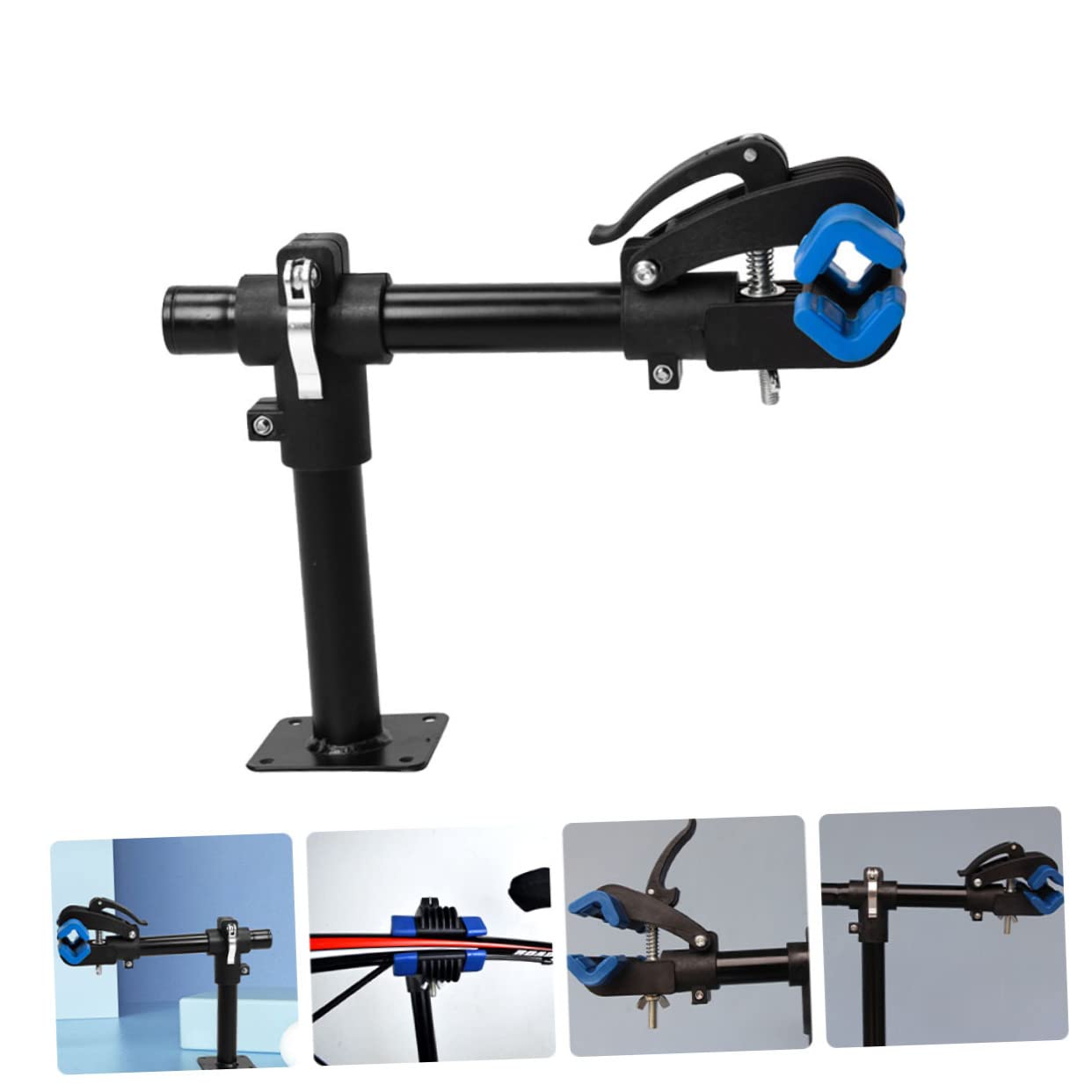 Toddmomy 1pieza Soporte De Pared Para Bicicletas Estante Para Almacenamiento De Bicicletas Gancho De Pared Para Reparación y Compatible y Carretera
