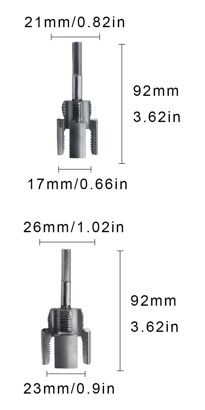 Strumento di filettatura per tubi 1/2 3/4 Tagliatubi filettati in PVC per tubi acqua