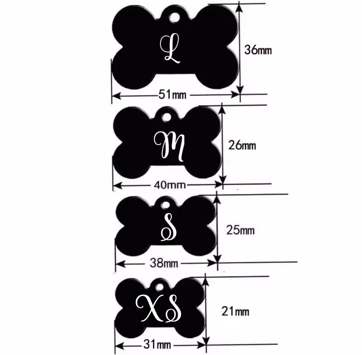 Médaillon Personnalisé pour animaux de compagnie, médaille pour Chien en forme d'os avec Gravure personnalisable, plaque d'identification en acier inoxydable, médaille pour chien avec nom et téléphone