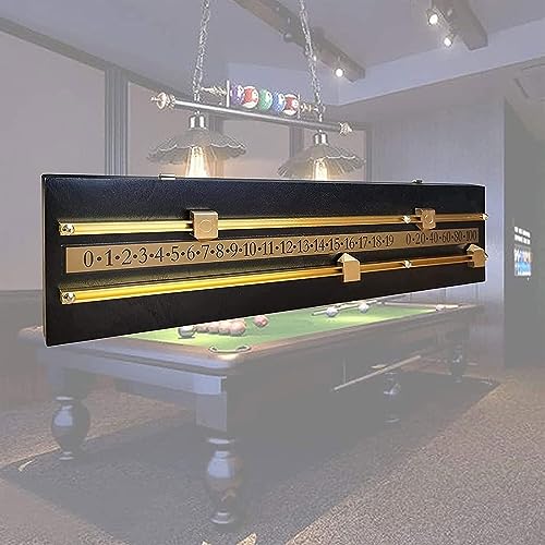 Marcador de billar para pared, marcador de snooker y pool, accesorio para juegos de billar miniatura 1
