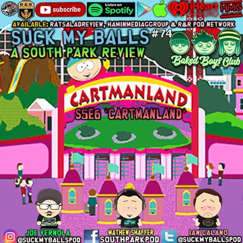 Suck My Balls #74 - S5E6 CartmanLand - One Million Dollars! Podcast Por  arte de portada