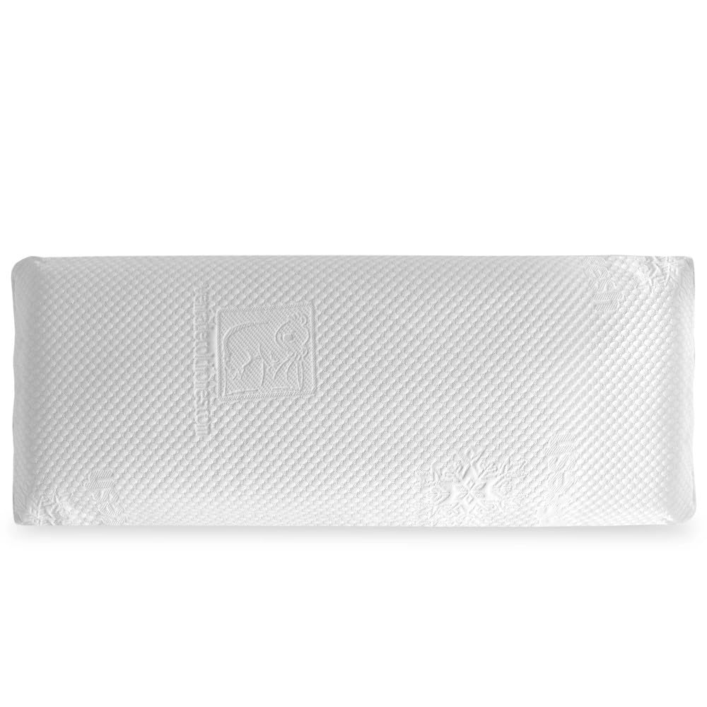 Ventadecolchones - Almohada de Látex de Hilo Frío Nordic - Funda Hilo Frío, Transpirable y Fresca - Soporte Ergonómico y Confort - 70 cm