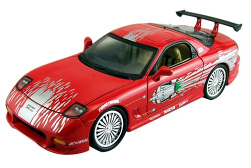 【希少】FAST&FURIOUS MAZDA RX-7 1/18 Top Speed 1:18 MAZDA RX-7 LB-Super Silhouette Liberty Walk