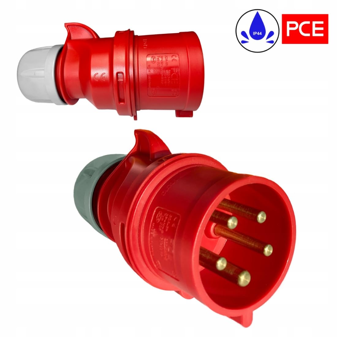 HILARK 5x2,5mm² H07RN-F 400V 16A nero – Cavo prolunga in gomma per cantiere, industria, esterni (35m)