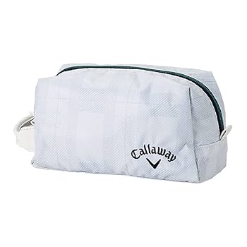 Callaway グリーン レザー ポーチ Callaway グリーン レザー ポーチ