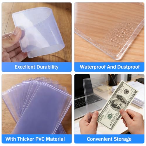 Fundas para Billetes 25 Unidades 6.9"x3" Transparente miniatura 3