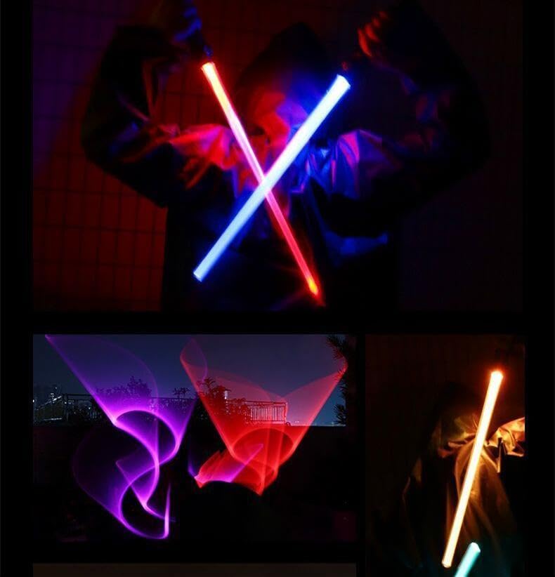 Amazon | MOMOAO LED ライトセーバー セット 光る刀 光る剣