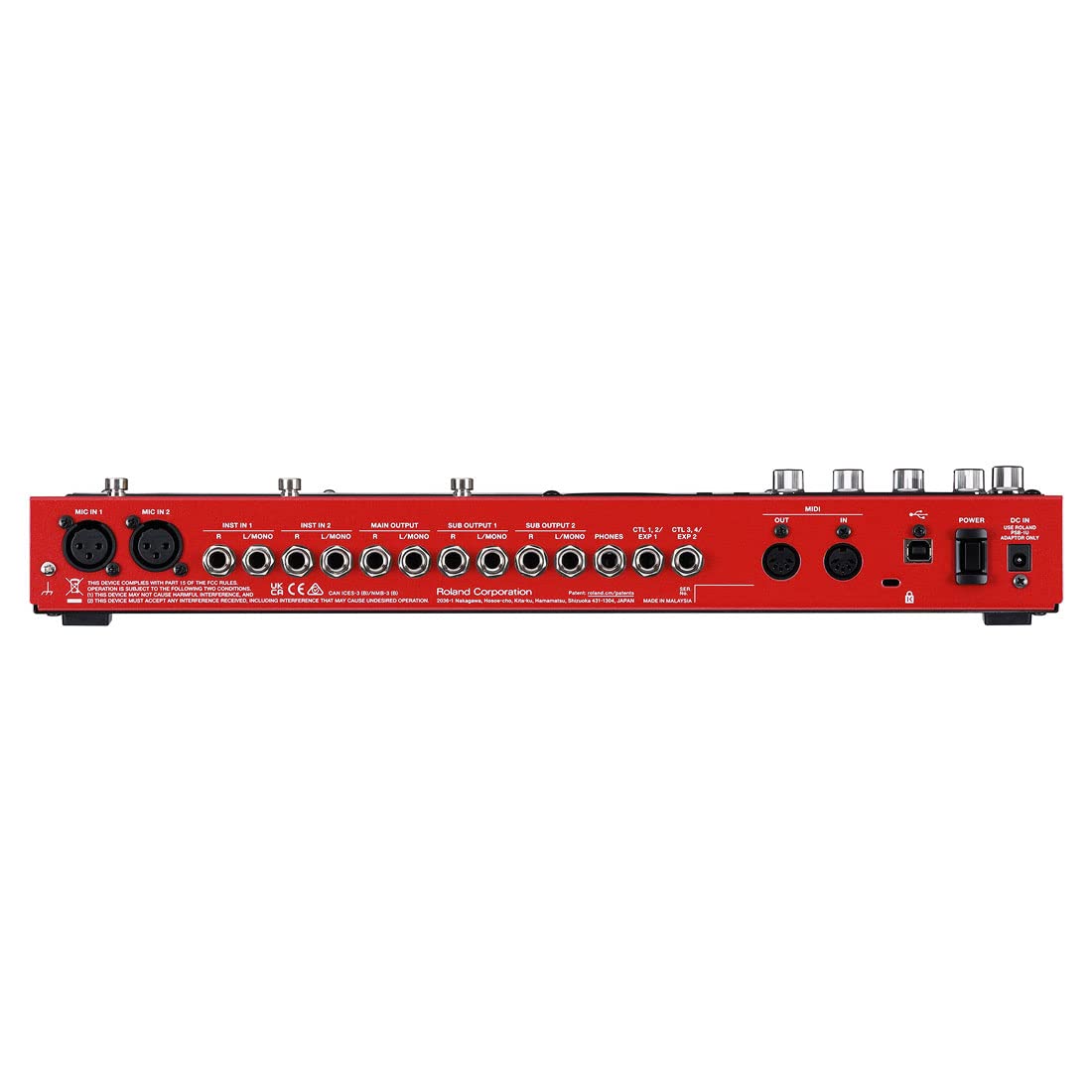 Boss RC-600 Loop-Station Looper Pedal + keepdrum Instrumentenkabel