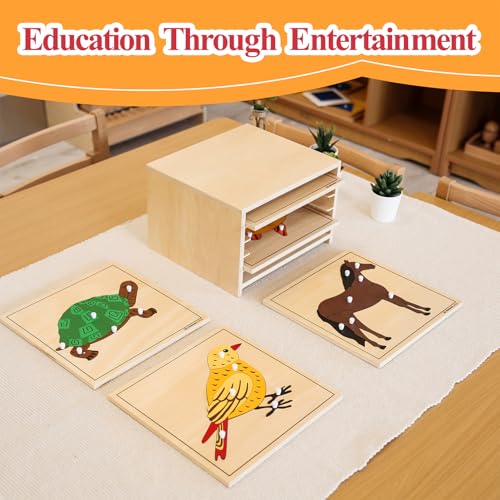 Image of Montessori Outlet Horse Puzzle for Children 3-6 Years Montessori Education at School and Home