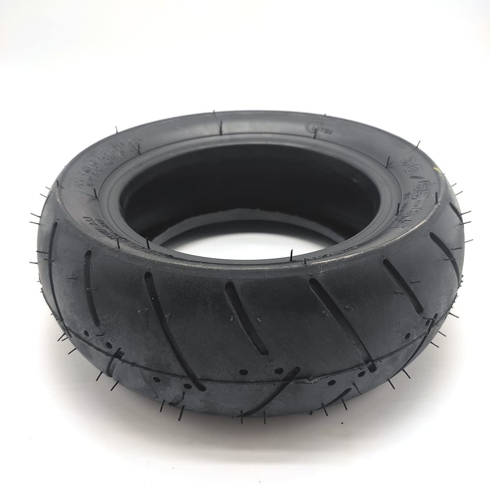 Gumowa opona do skutera elektrycznego, zapasowa opona 90/65-6,5 przednia opona próżniowa 110/50-6,5 tylna pogrubiona opona bezdętkowa do mini motocykla uniwersalna (kolor: 90-65-6,5 1 szt.)